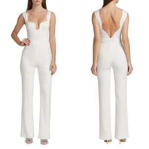 GALVAN Barcelona Sleeveless Flared Jumpsuit Size US12 $1895